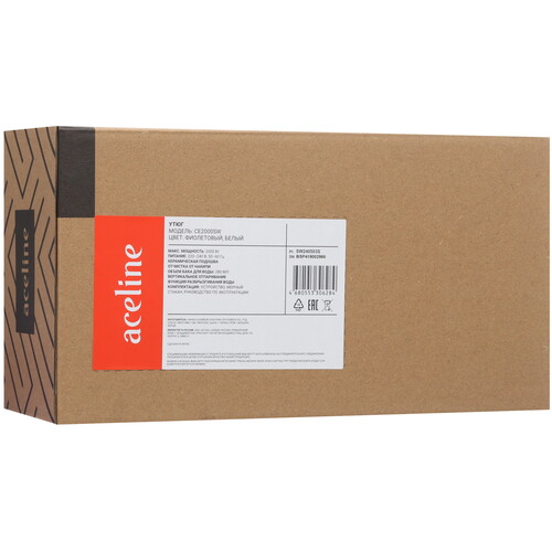 Купить Утюг Aceline CE2000SW фиолетовый  9100727. Характеристики, отзывы и цены в Донецке