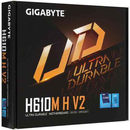 Купить Материнская плата GIGABYTE H610M H V2  5462871. Характеристики, отзывы и цены в Донецке