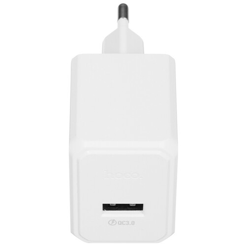 Купить Сетевое зарядное устройство Hoco CS12A белый  5474729. Характеристики, отзывы и цены в Донецке