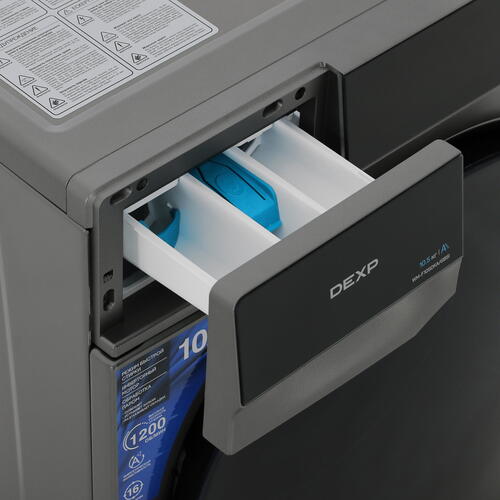 Купить Стиральная машина DEXP WM-F10SDKA/GBSI серый  5093523. Характеристики, отзывы и цены в Донецке