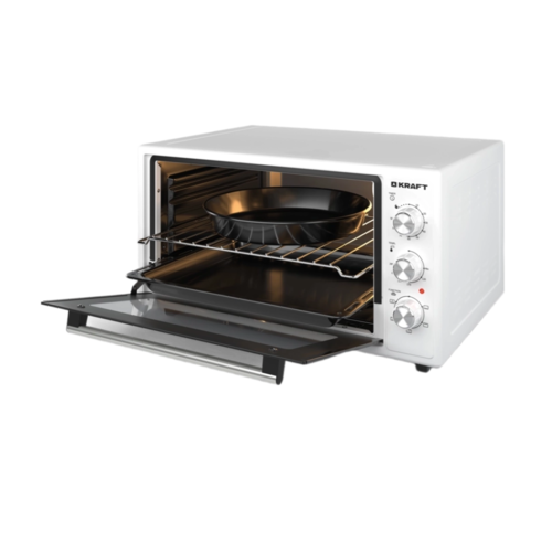 Купить Мини-печь Kraft KF-MO 4806 FW белый  9131519. Характеристики, отзывы и цены в Донецке