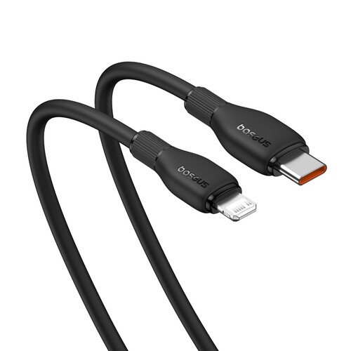 Купить Кабель круглый Baseus Lightning 8-pin - USB Type-C черный 1.2 м  9260746. Характеристики, отзывы и цены в Донецке
