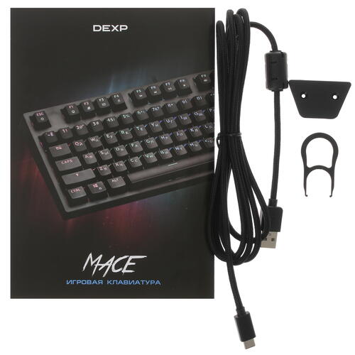Купить Клавиатура  проводная DEXP Mace  5405285. Характеристики, отзывы и цены в Донецке