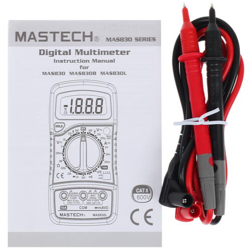 Купить Мультиметр Mastech MAS830B  1063805. Характеристики, отзывы и цены в Донецке