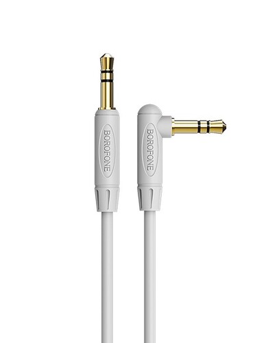 Купить Кабель   Borofone jack 3.5 мм - jack 3.5 мм серый  5474938. Характеристики, отзывы и цены в Донецке