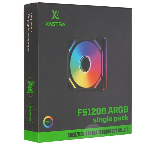 Купить Вентилятор XASTRA FS120B ARGB  5615656. Характеристики, отзывы и цены в Донецке