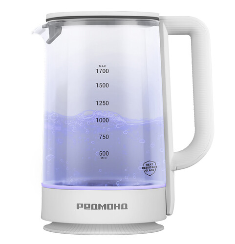 Купить Электрочайник РЕДМОНД KG272 белый  9237059. Характеристики, отзывы и цены в Донецке