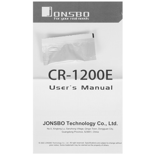 Купить Кулер для процессора JONSBO CR-1200E  5615812. Характеристики, отзывы и цены в Донецке