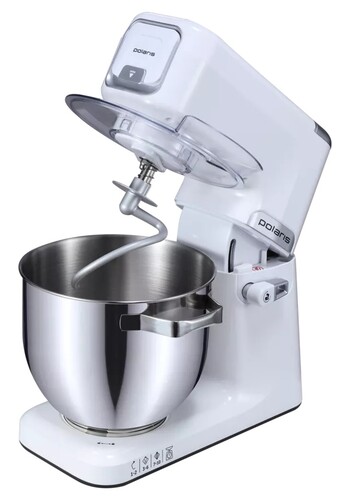 Купить Кухонная машина Polaris PKM 1525 белый  9316570. Характеристики, отзывы и цены в Донецке