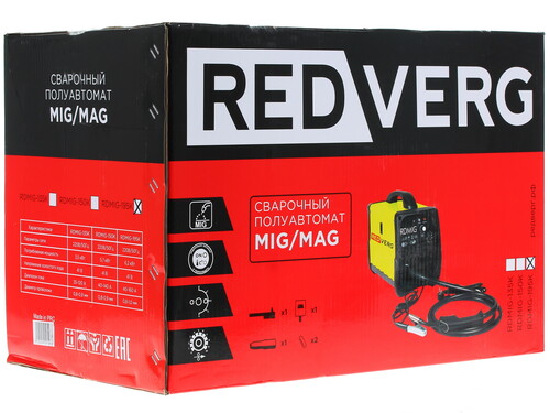 Купить Сварочный аппарат RedVerg RDMIG-195K  1075533. Характеристики, отзывы и цены в Донецке