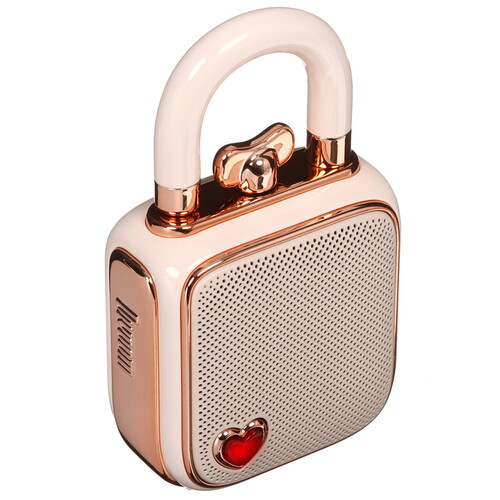 Купить Портативная колонка Divoom LoveLock, розовый  9979863. Характеристики, отзывы и цены в Донецке