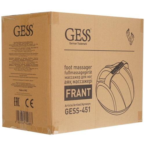 Купить Массажер компрессионный Gess Frant синий  9220190. Характеристики, отзывы и цены в Донецке