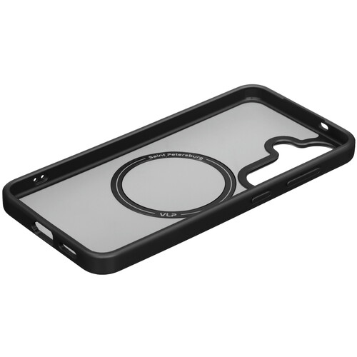 Купить Накладка  VLP Haze Case для Samsung Galaxy S25 черный/прозрачный  5613359. Характеристики, отзывы и цены в Донецке