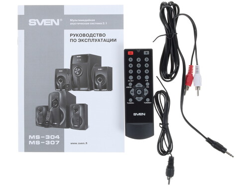 Купить Колонки SVEN MS-304 черный  1156819. Характеристики, отзывы и цены в Донецке