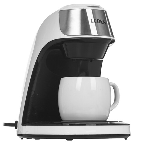 Купить Кофеварка капельная LEBEN 286-038 белый  9237206. Характеристики, отзывы и цены в Донецке