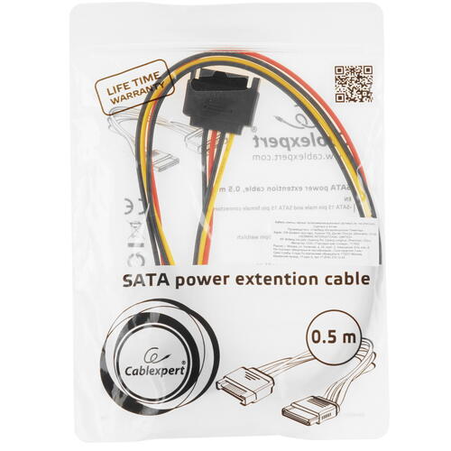 Купить Кабель для питания Cablexpert CC-SATAMF-02  5452366. Характеристики, отзывы и цены в Донецке