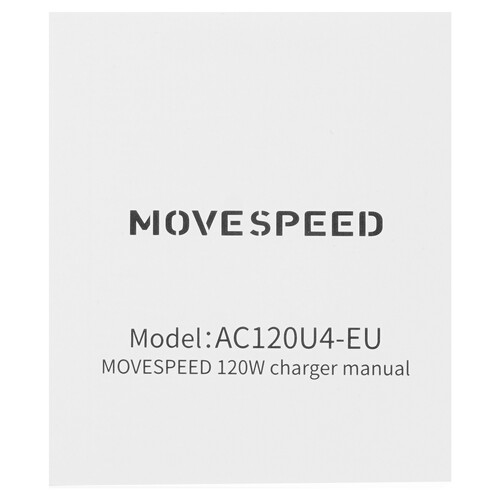 Купить Сетевое зарядное устройство Movespeed AC120 черный  5495734. Характеристики, отзывы и цены в Донецке