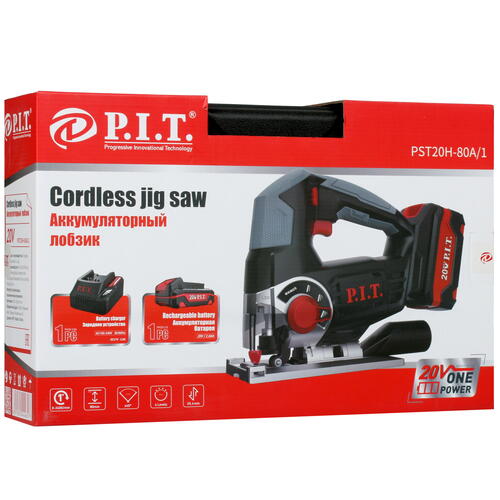 Купить Электрический лобзик P.I.T. PST20H-80A/1 OnePower 20V  5308690. Характеристики, отзывы и цены в Донецке