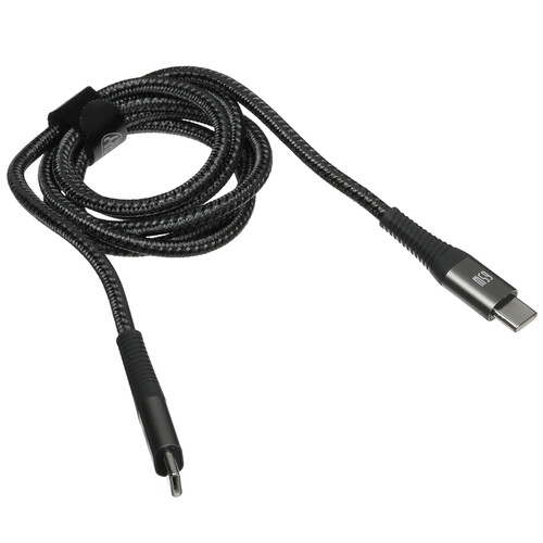 Купить Кабель круглый BY USB Type-C - USB Type-C черный 1 м  5482158. Характеристики, отзывы и цены в Донецке