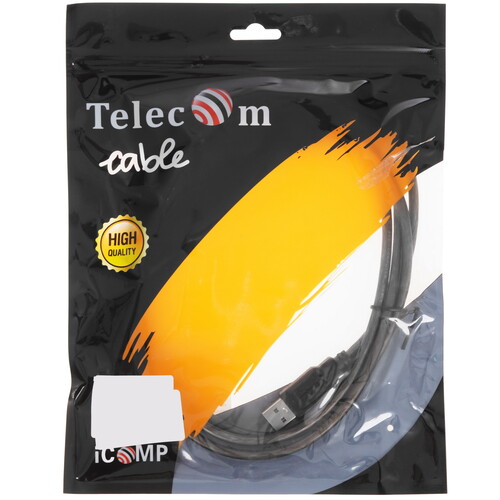 Купить Кабель Telecom USB 2.0 Type-A - USB 2.0 Type-A  5471468. Характеристики, отзывы и цены в Донецке