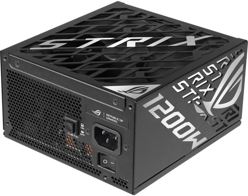 Купить Блок питания ASUS ROG STRIX 1200W Platinum [90YE00W0-B0NA00] черный  9310629. Характеристики, отзывы и цены в Донецке