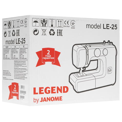 Купить Швейная машина Janome Legend LE-25  8122167. Характеристики, отзывы и цены в Донецке