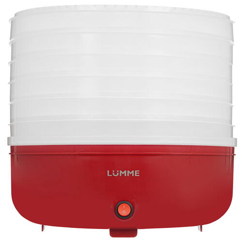 Купить Сушилка для овощей и фруктов LUMME LFD-106PP красный  9058617. Характеристики, отзывы и цены в Донецке