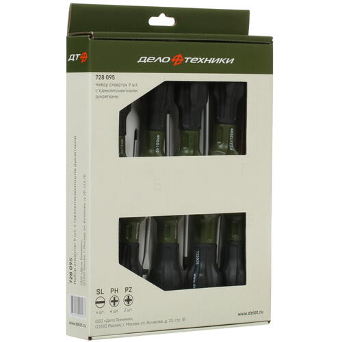 Купить Набор отверток Дело Техники 728095  5310781. Характеристики, отзывы и цены в Донецке