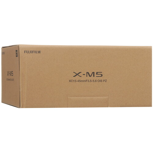 Купить Беззеркальный фотоаппарат Fujifilm X-M5 Kit XC 15-45mm OIS PZ черный  5624462. Характеристики, отзывы и цены в Донецке