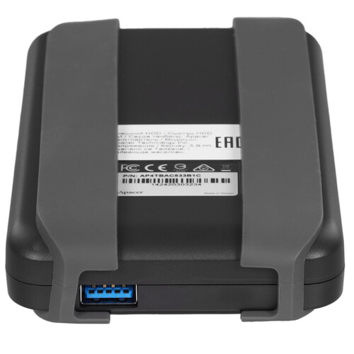 Купить 4 ТБ Внешний HDD Apacer AC533 [AP4TBAC533B-1]  5449976. Характеристики, отзывы и цены в Донецке