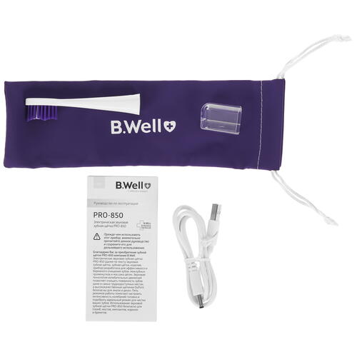 Купить Электрическая зубная щетка B.Well PRO-850 белый  9053770. Характеристики, отзывы и цены в Донецке