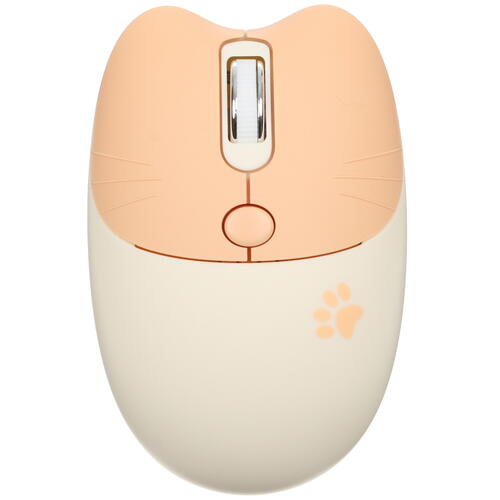 Купить Клавиатура+мышь беспроводная   DEXP Yellow Kitten бежевый  5410037. Характеристики, отзывы и цены в Донецке