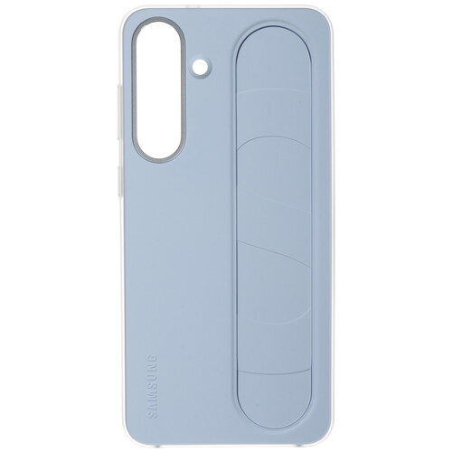Купить Накладка  Samsung Standing Grip Case для Samsung Galaxy S25 FE голубой  5640431. Характеристики, отзывы и цены в Донецке