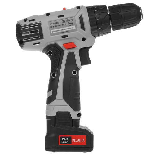 Купить Дрель-шуруповерт Ресанта ДА-24-2ЛК-У  8160173. Характеристики, отзывы и цены в Донецке