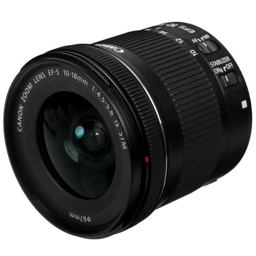Купить Объектив Canon EF-S 10-18mm f/4.5-5.6 IS STM  5072639. Характеристики, отзывы и цены в Донецке