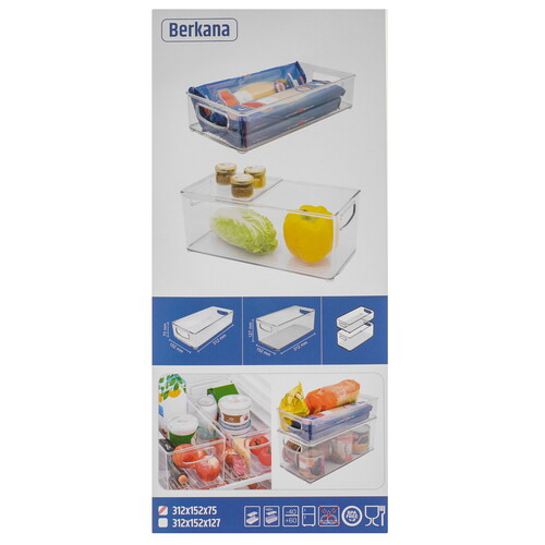 Купить Органайзер BEROSSI Berkana прозрачный  9214890. Характеристики, отзывы и цены в Донецке