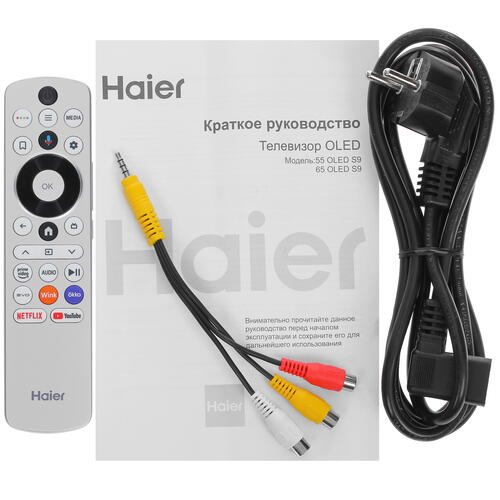 Купить 65" (165 см) Телевизор Haier 65 OLED S9 черный  5448959. Характеристики, отзывы и цены в Донецке