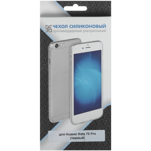 Купить Накладка  DF Case для HUAWEI Mate70 Pro черный  5617408. Характеристики, отзывы и цены в Донецке