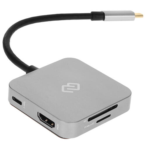 Купить Док-станция Digma DS-741UC_GS серый  5335862. Характеристики, отзывы и цены в Донецке