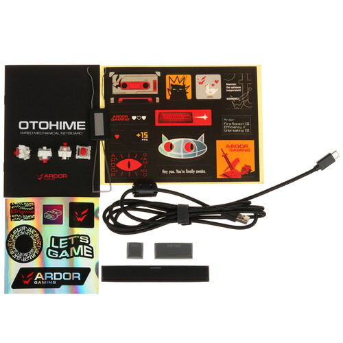 Купить Клавиатура  проводная ARDOR GAMING Otohime  9231731. Характеристики, отзывы и цены в Донецке