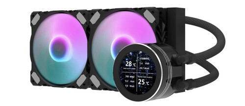 Купить Система охлаждения DarkFlash DN240S черная  5616795. Характеристики, отзывы и цены в Донецке