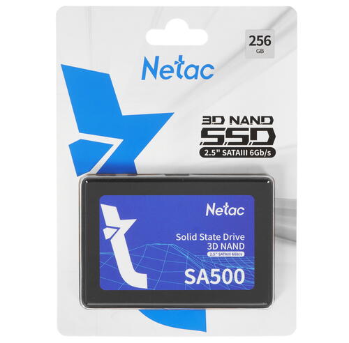Купить 256 ГБ 2.5" SATA накопитель Netac SA500 [NT01SA500-256-S3X]  9906955. Характеристики, отзывы и цены в Донецке