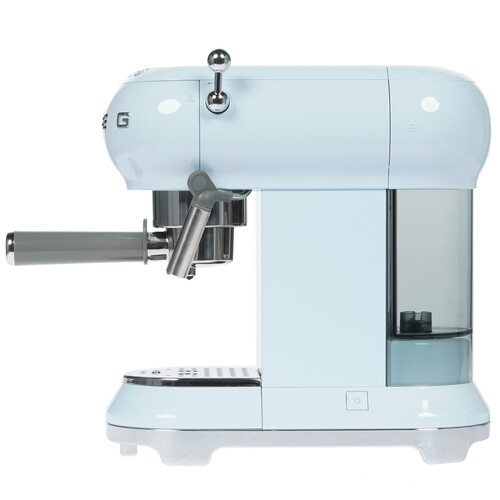 Купить Кофеварка рожковая Smeg ECF01PBEU голубой  1152714. Характеристики, отзывы и цены в Донецке