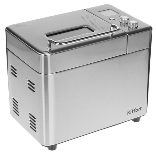 Купить Хлебопечь Kitfort КТ-304 серебристый  8185277. Характеристики, отзывы и цены в Донецке