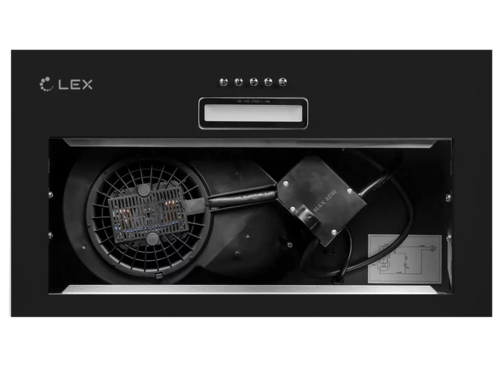 Купить Вытяжка полновстраиваемая LEX GS BLOC LIGHT 600 черный  9304547. Характеристики, отзывы и цены в Донецке