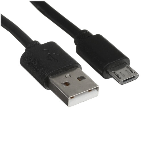 Купить Кабель круглый Aceline micro USB - USB 2.0 Type-A черный 2 м  9086545. Характеристики, отзывы и цены в Донецке