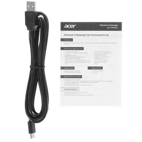 Купить Клавиатура  проводная Acer OKW302  9075048. Характеристики, отзывы и цены в Донецке