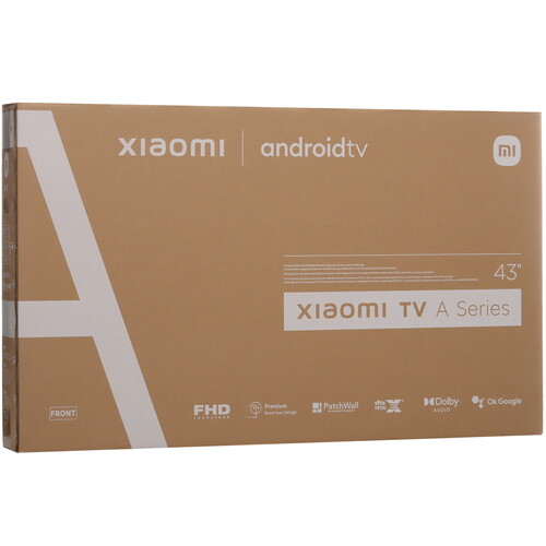 Купить 43" (108 см) Телевизор Xiaomi TV A 43 FHD 2025 черный  5473495. Характеристики, отзывы и цены в Донецке