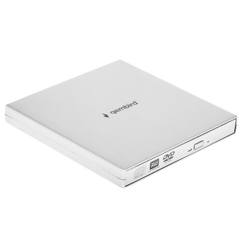 Купить Привод внеш. DVD-RW Gembird DVD-USB-02-SV  5050807. Характеристики, отзывы и цены в Донецке