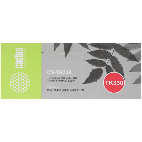 Купить Картридж лазерный Cactus CS-TK330 черный, с чипом  7937176. Характеристики, отзывы и цены в Донецке